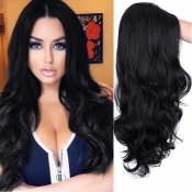 Lovely Stylish Curly Black Wigs