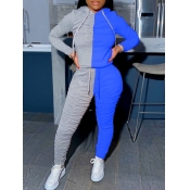 LW Patchwork Fold Design Pants Set