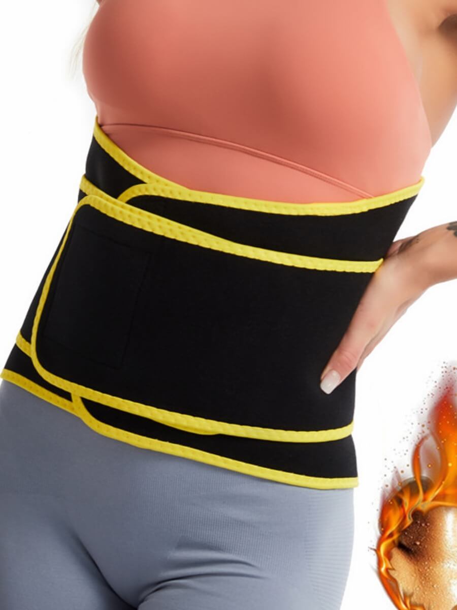 

Lovely Sportswear Color-lump Patchwork Black Waist Trainer