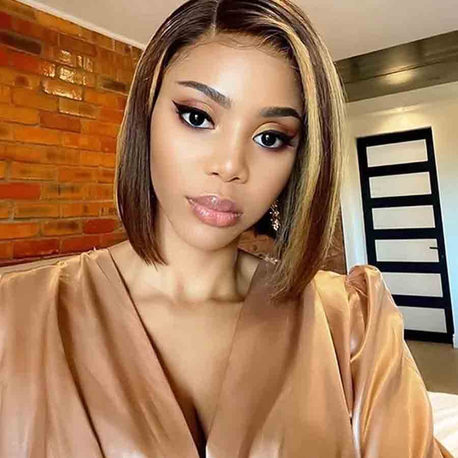 

Lovely Stylish Bobo Brown Wigs