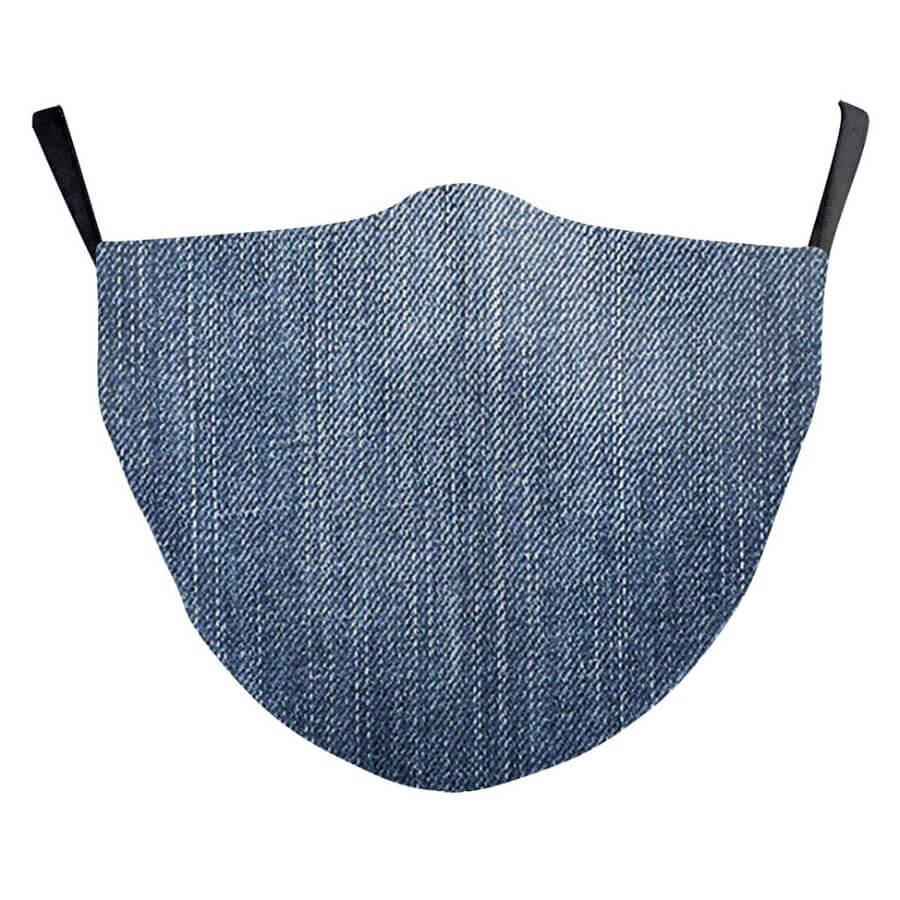 

Lovely Casual Dust-proof Acid Blue Face Mask