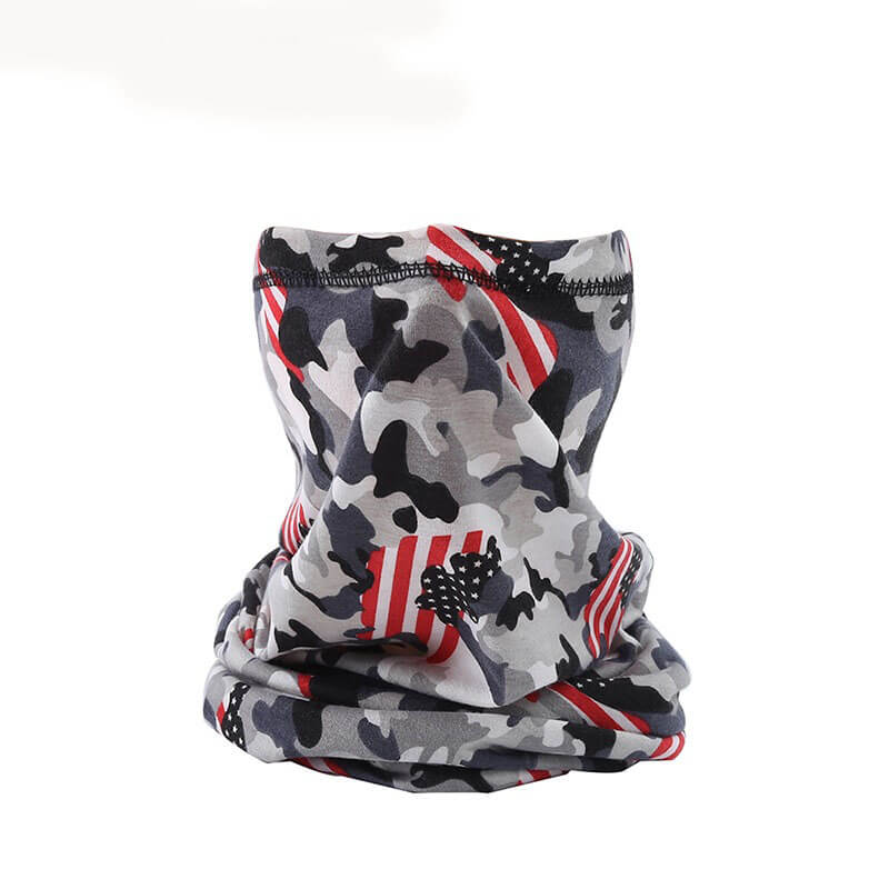 

Lovely Casual Camo Print Patchwork Face Mask