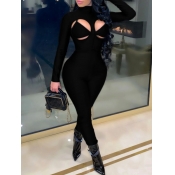 LW SXY Half A Turtleneck Cut Out Pants Set