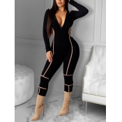 Lovely Trendy Hooded Collar Backless Criss Cross B