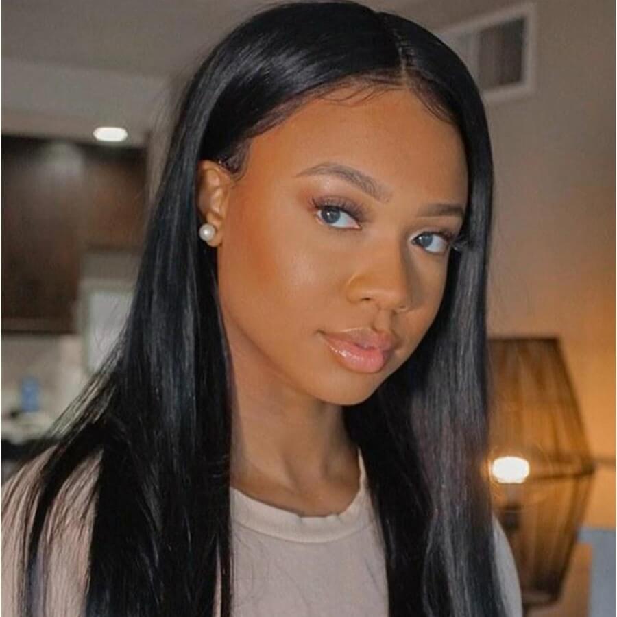 

Lovely Casual High-temerature Resistance Black Wig