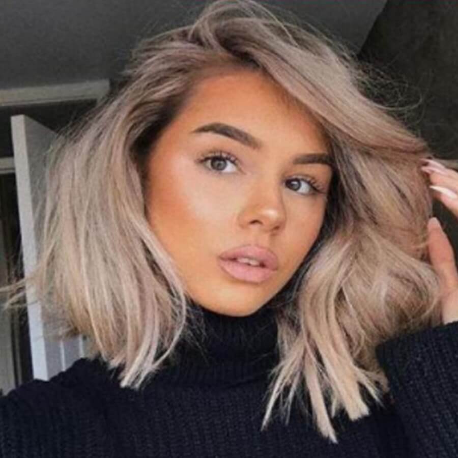 

Lovely Chic High-temperature Resistance Gold Wig