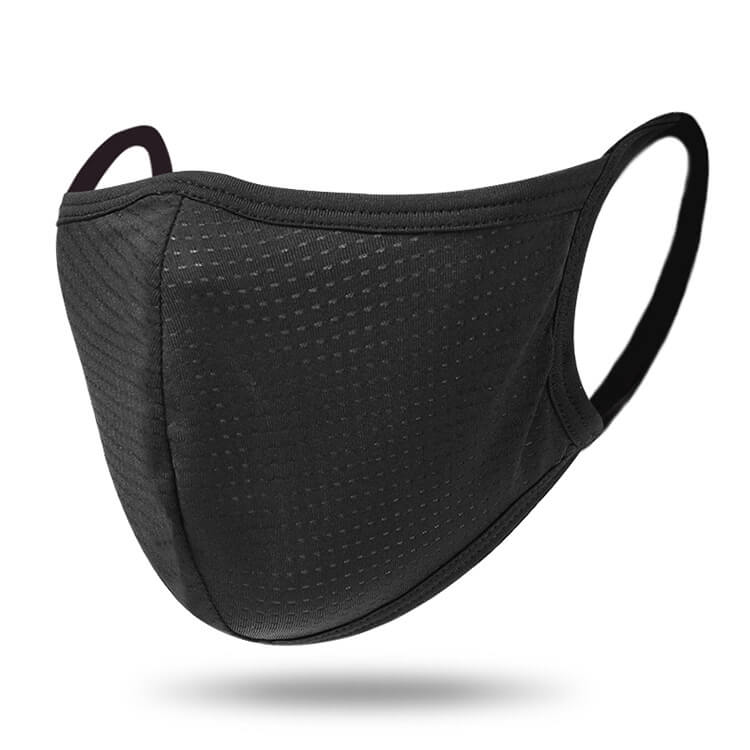 

Lovely Casual Breathable Black Face Mask