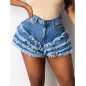 LW Street High-waisted High Stretchy Raw Edge Patc