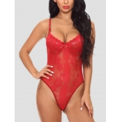 Lovely Sexy See-through Bandage Hollow-out Design 