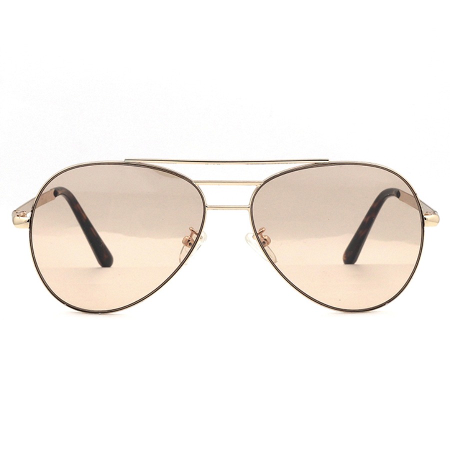 

LW Casual Asymmetrical Frame Brown Sunglasses