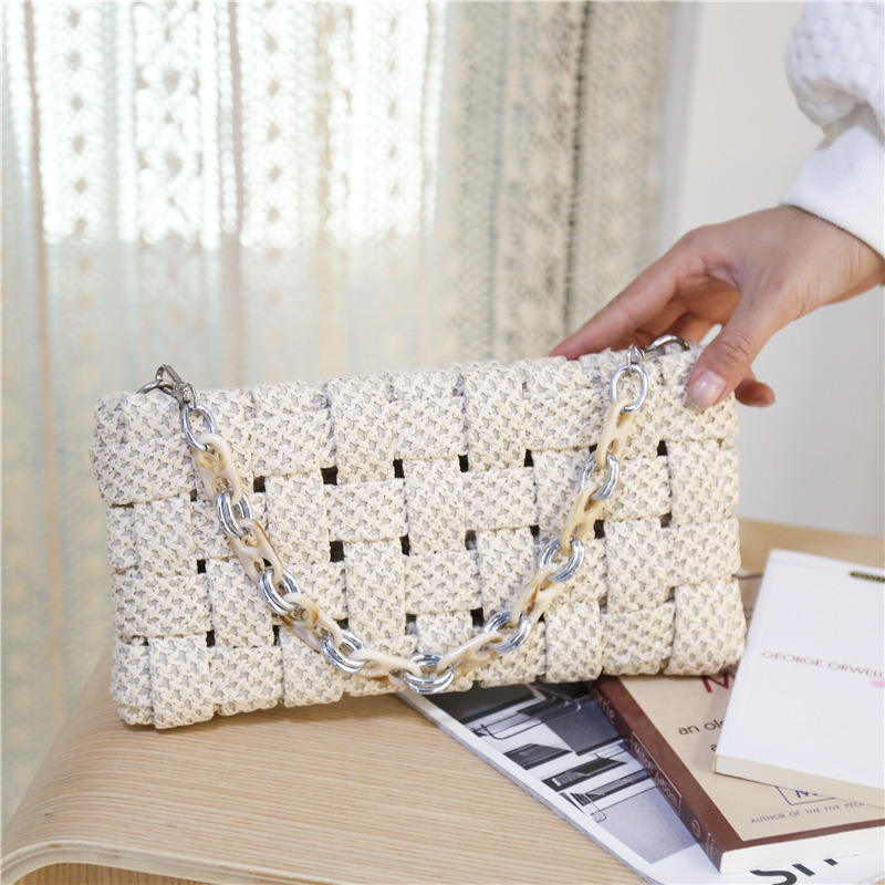 

Lovely Sweet Woven Beige Crossbody Bags