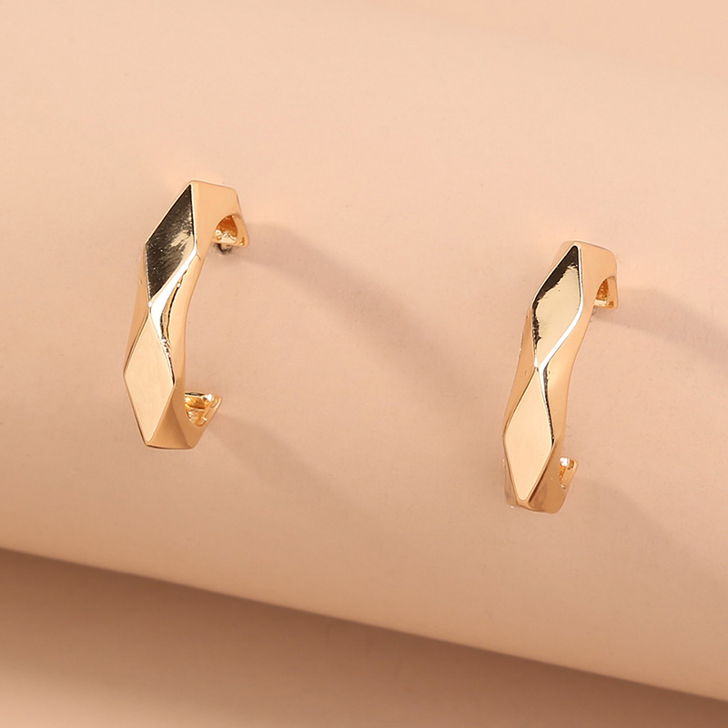 

Lovely Casual Geometric Gold Earring