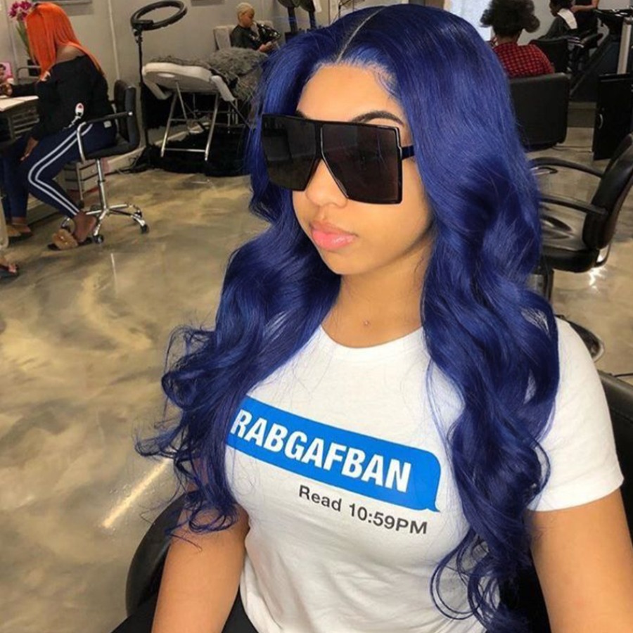 

Lovely Street High-temperature Resistance Blue Wig