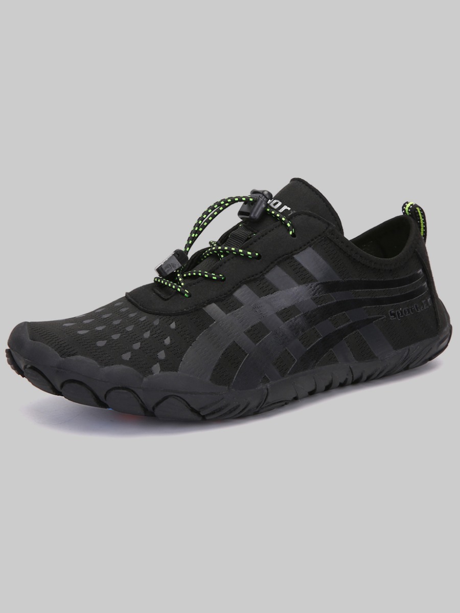 

Lovely Men Street Drawstring Black Sneakers