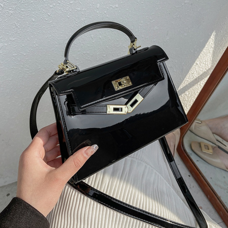 

Lovely Casual Metal Accessories Decoration Black Crossbody Bags