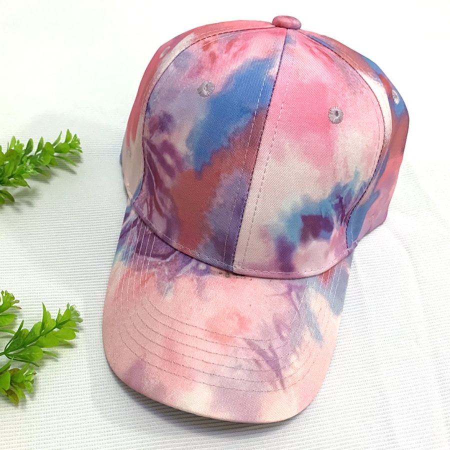 

LW Casual Tie-dye Pink Hat