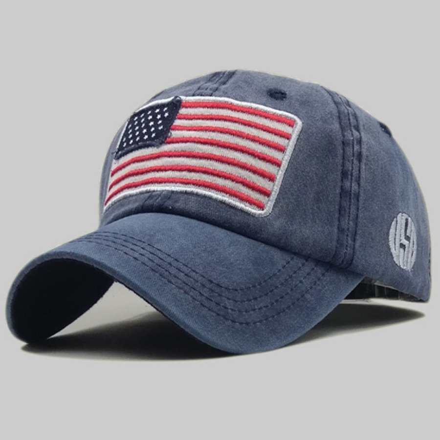 

Lovely Street American Flag Navy Blue Hat