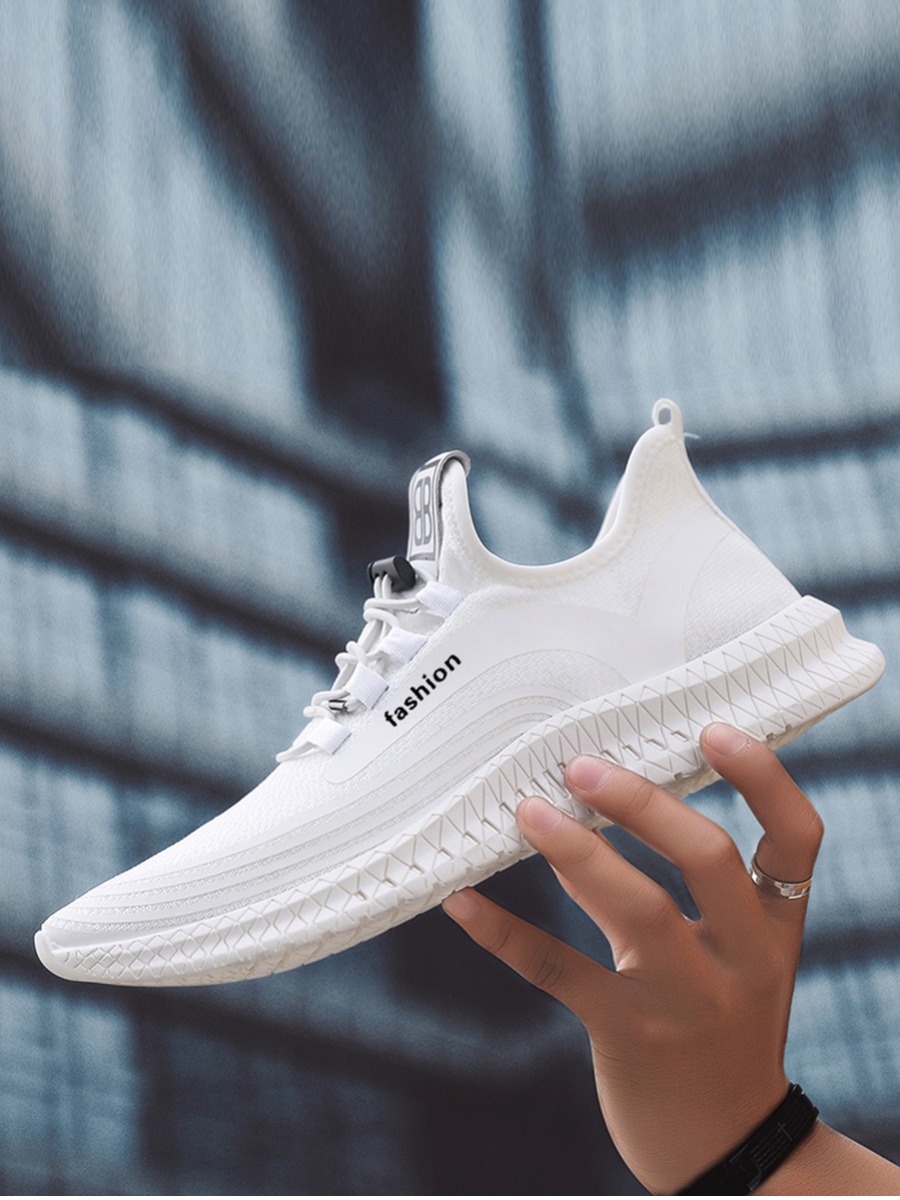 

Lovely Men Sporty Wide Fit White Sneakers