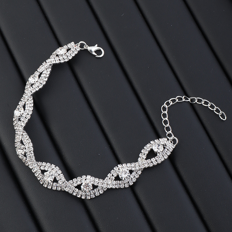 

LW Street Sequined Silver Bracelet