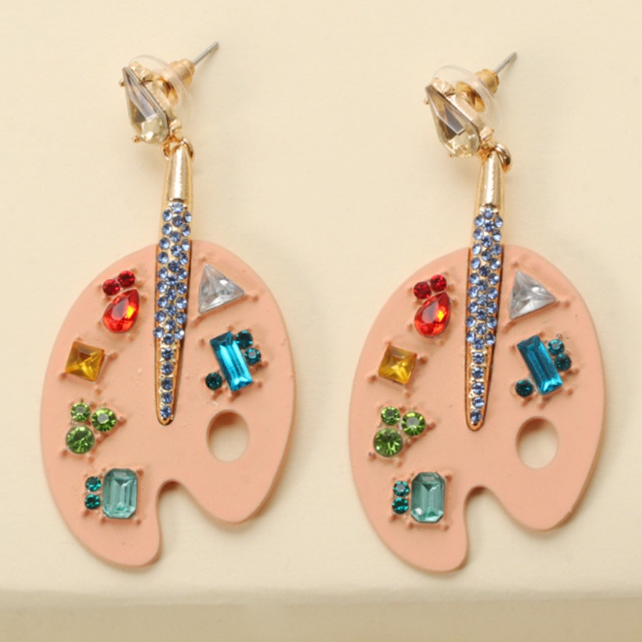 

LW Sweet Guitar Design Gold Earring