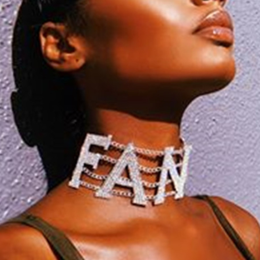 

Lovely Sexy Letter Decoration Silver Multilayer Necklace