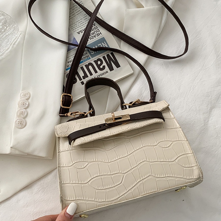 

Lovely Casual Stone Pattern Beige Crossbody Bag
