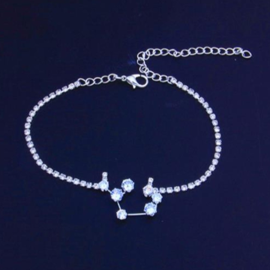 

Lovely Sagittarius Casual Pearl Chain Decoration Apricot Body Chain