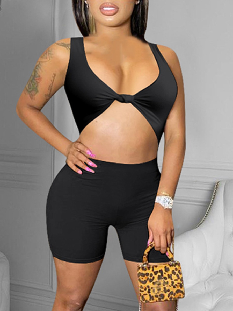 

Lovely Sexy Hollow-out Zipper Design Black One-piece Romper
