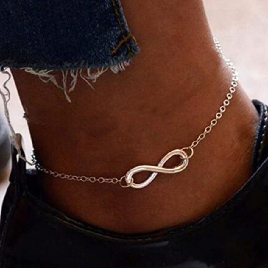 

Lovely Letter Decoration Body Chain, Silver