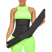LW BASIC Casual Patchwork Black Waist Trainer