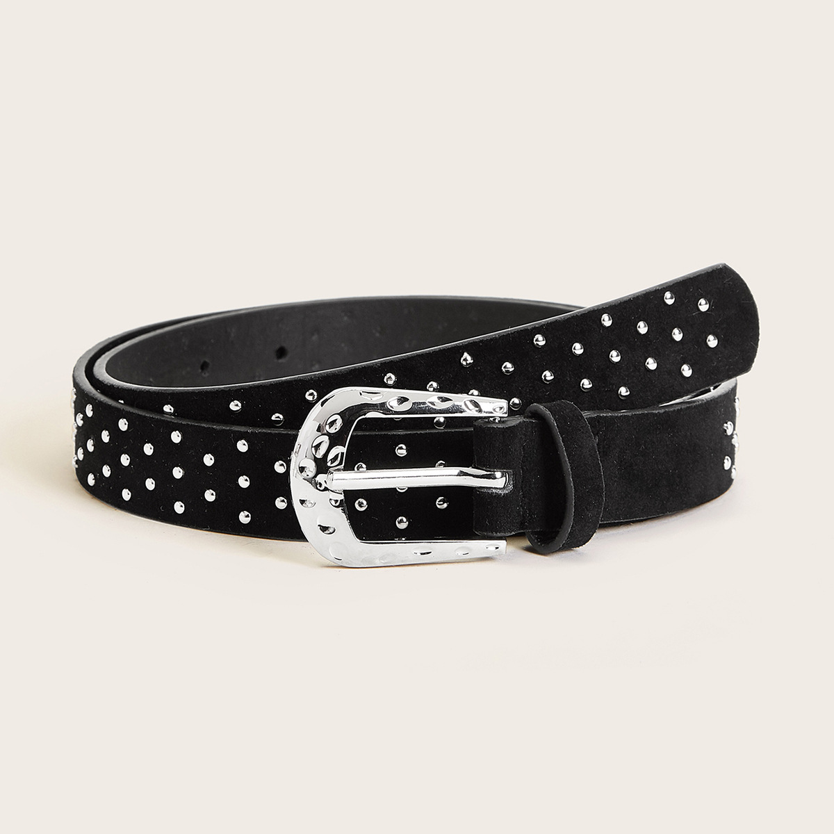 

LW Bead Decoration Belt, Black