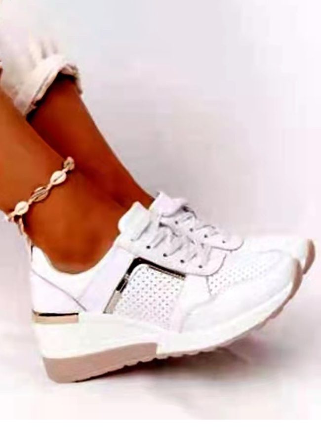 LW Mesh Front Lace-up Sneakers