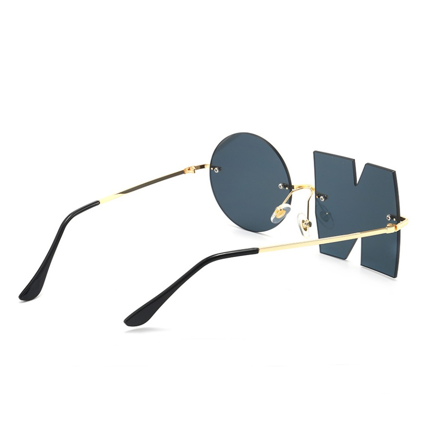 Lovely Geometric Letter Design Sunglasses