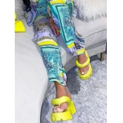 LW Chunky Sole Platform Shoes