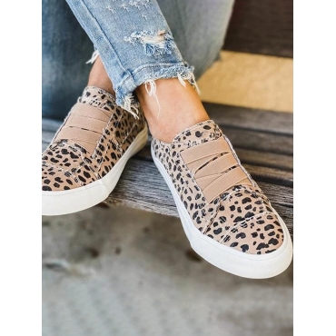 

LW SXY Leopard Print Slip On Flats