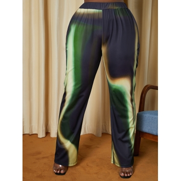 

LW Plus Size Regular Fit Straight Pants, Multi