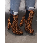LW Leopard Print Booties