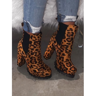 

LW Leopard Print Booties