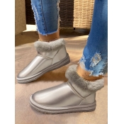 LW Plush Patchwork Daily Booties