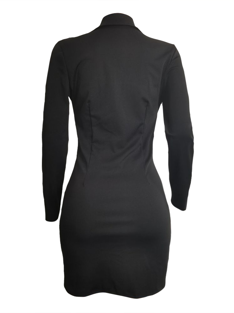 LW See-through Bodycon Blazer Dress от Lovelywholesale WW