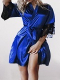 LW SXY Plus Size Lace Bandage Design Gown