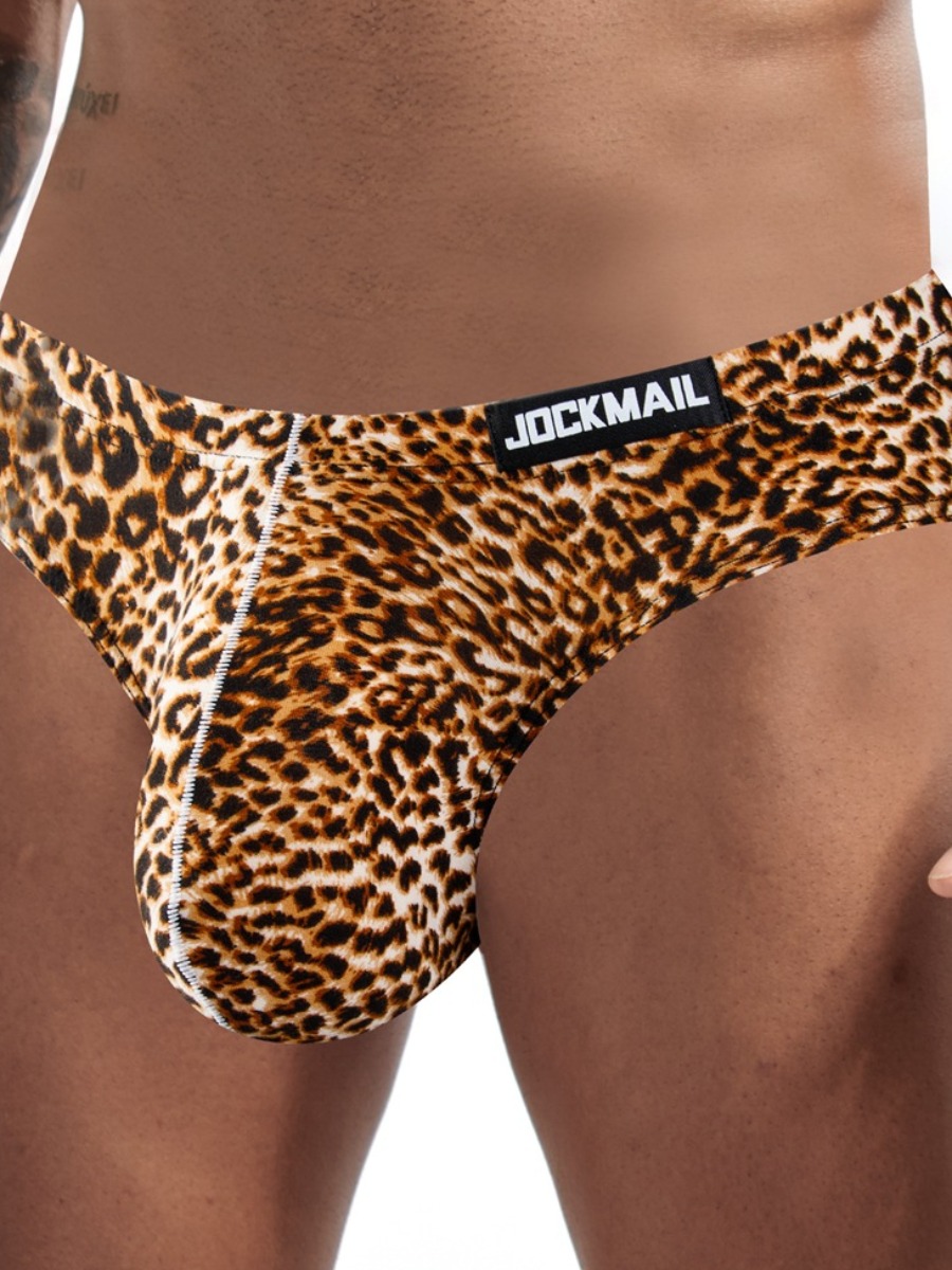 

LW COTTON Men Leopard Print Underwear