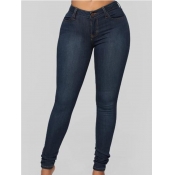 LW BASICS Mid Waist Stretchy Jeans