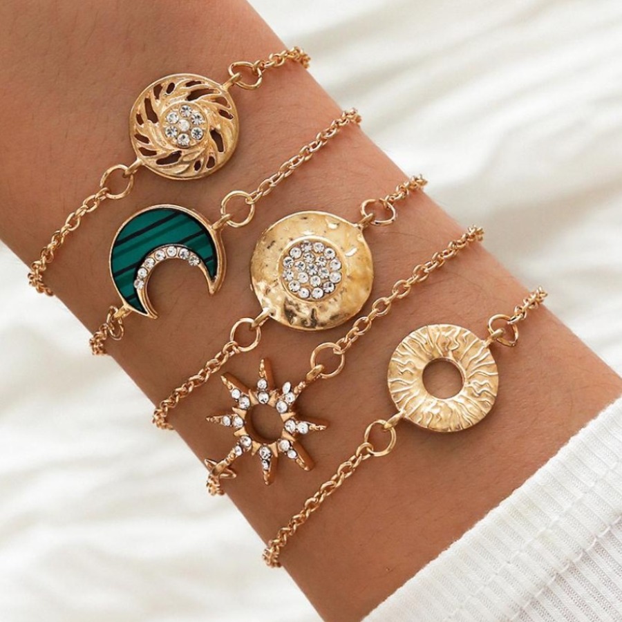 

LW Moon Sun Bracelet, Multi
