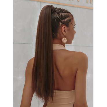 

LW Long Straight Wig, Brown