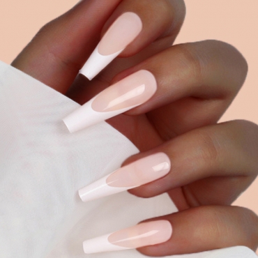 

LW 24-piece Long False Nails, Pink