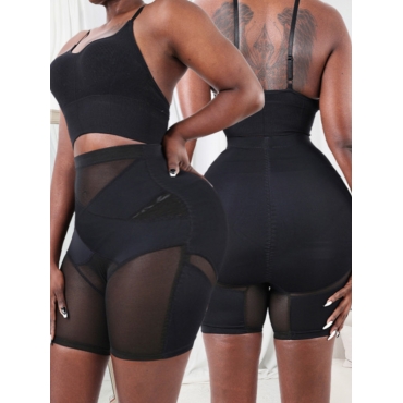 

LW SXY Plus Size See-through Shapewear Corset, Black