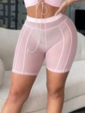 LW SXY See-through Skinny Shorts
