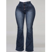 LW Plus Size High-waisted Flared Jeans