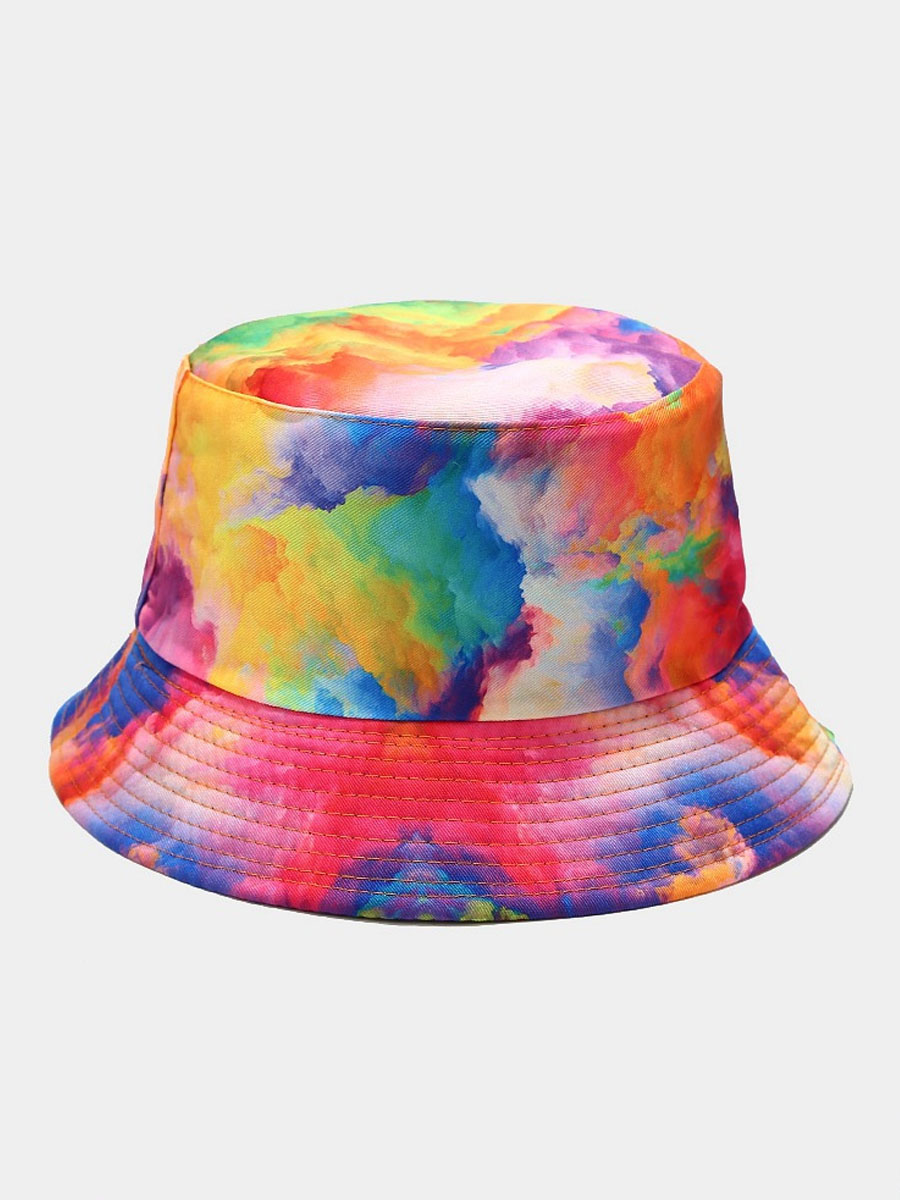 

LW COTTON Tie-dye Hat, Powderblue